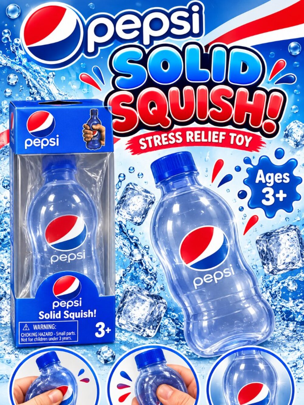 Nee doh Pepsi Squishy